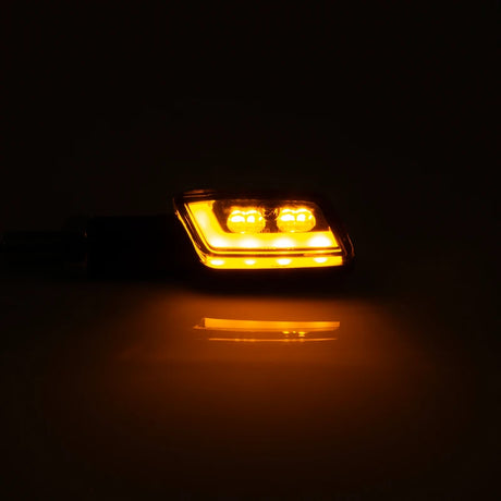 LED Blinker Highsider Smart Formula-TS, Schwarz, Getönt, E-geprüft