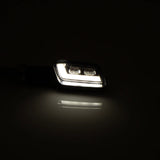 LED-Blinker mit Positionslicht Highsider Formula-TS 2in1 schwarz, E-geprüft