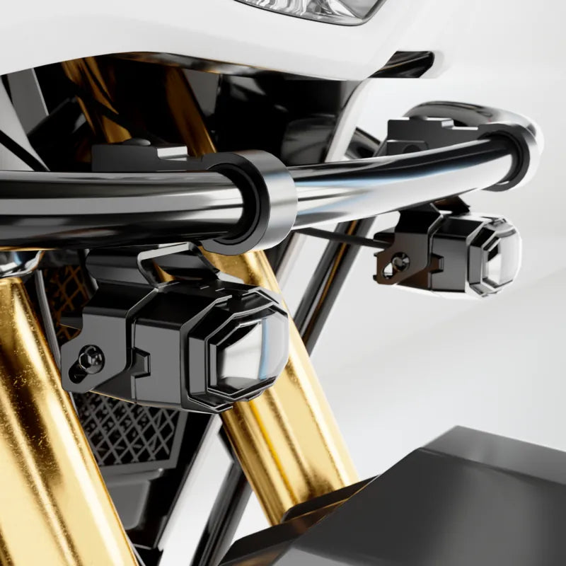 LED-Nebelscheinwerfer Highsider Pro MH24-Fog, Schwarz, Glas Klar, E-geprüft