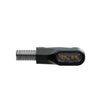 LED-Blinker Paar Highsider Ventura-X schwarz, Getönt, M8, E-geprüft, 12V/2,7W