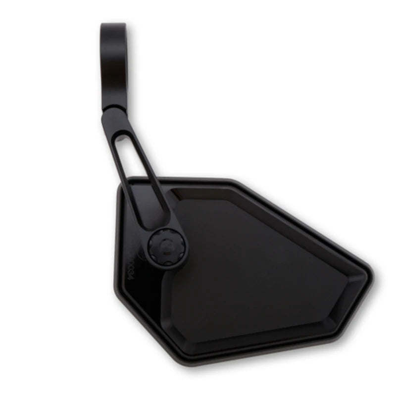 Lenkerendenspiegel Paar Highsider Pro Nova-Race, Schwarz, Aufnahme Ø30 x B12 mm