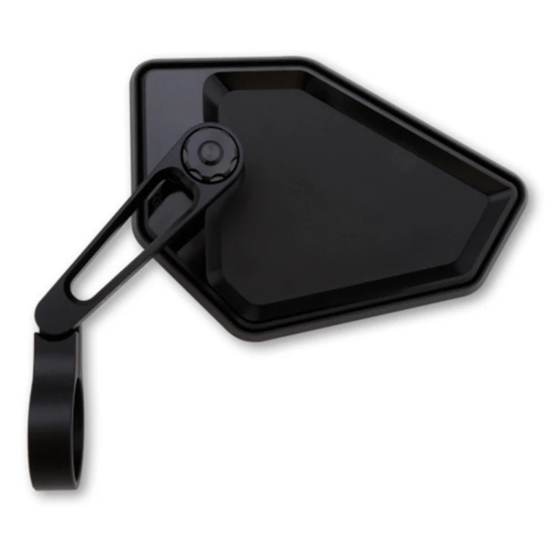 Lenkerendenspiegel Paar Highsider Pro Nova-Race, Schwarz, Aufnahme Ø30 x B12 mm