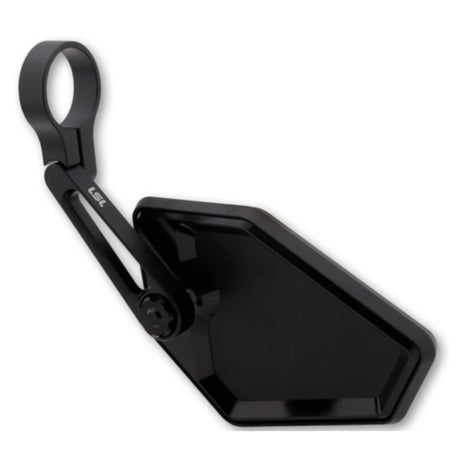 Lenkerendenspiegel Paar Highsider Pro Nova-Race, Schwarz, Aufnahme Ø30 x B12 mm