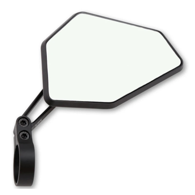 Lenkerendenspiegel Paar Highsider Pro Nova-Race, Schwarz, Aufnahme Ø30 x B12 mm