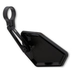 Lenkerendenspiegel Paar Highsider Pro Nova-Race, Schwarz, Aufnahme Ø30 x B12 mm