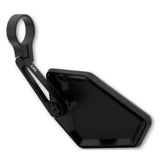 Lenkerendenspiegel Paar Highsider Pro Nova-Race, Schwarz, Aufnahme Ø30 x B12 mm