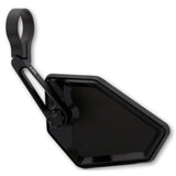 Lenkerendenspiegel Paar Highsider Pro Nova-Race, Schwarz, Aufnahme Ø30 x B12 mm