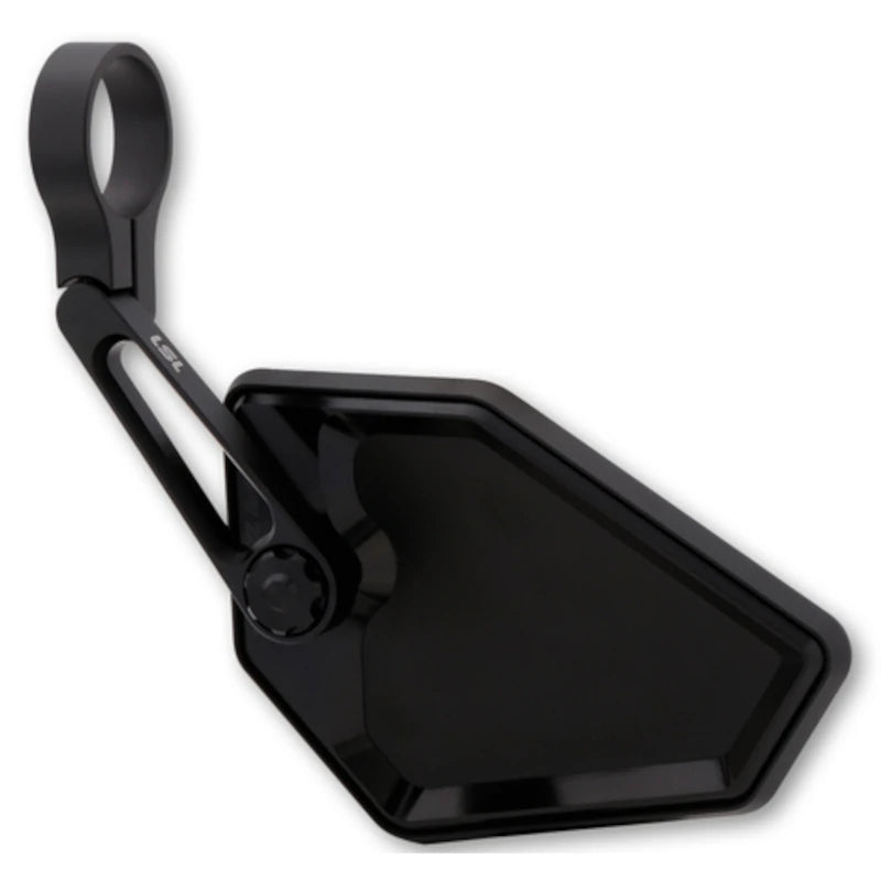 Lenkerendenspiegel Paar Highsider Pro Nova-Race, Schwarz, Aufnahme Ø30 x B12 mm