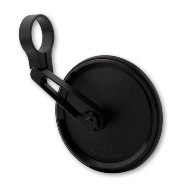 Lenkerendenspiegel Highsider Pro Conero-Run, Schwarz, E-geprüft, Ø 22-30 mm