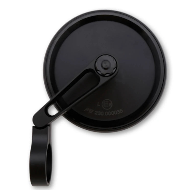 Lenkerendenspiegel Highsider Pro Conero-Run, Schwarz, E-geprüft, Ø 22-30 mm