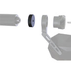 Lenkeradapter für Lenkergewichte Highsider Pro, für Aprilia & Moto Guzzi Lenker