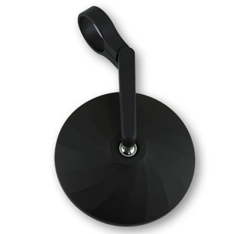 Lenkerendenspiegel Highsider Smart Circula-P, Kurz, Schwarz, Aufnahme Ø30 x B12 mm