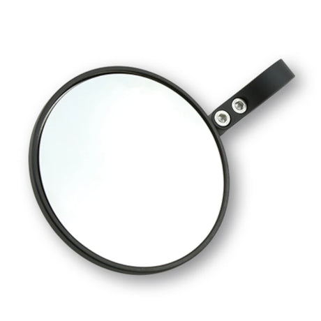 Lenkerendenspiegel Highsider Smart Circula-P, Kurz, Schwarz, Aufnahme Ø30 x B12 mm