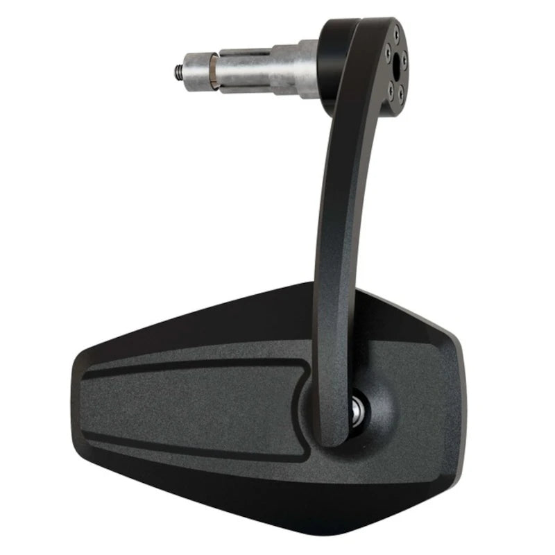 Lenkerendenspiegel Highsider Smart Booster 2 Evo, Schwarz, Klemmung 12-22 mm