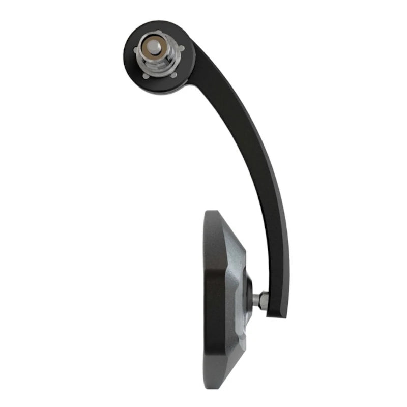 Lenkerendenspiegel Highsider Smart Booster 2 Evo, Schwarz, Klemmung 12-22 mm