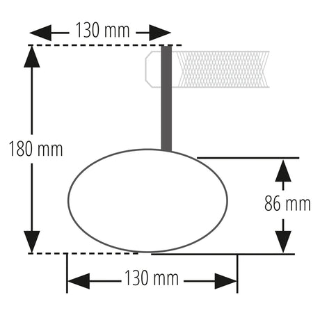 Lenkerendenspiegel Highsider Smart Booster 2 Evo, Schwarz, Klemmung 12-22 mm