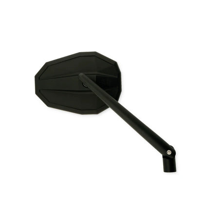Lenkerspiegel Highsider Smart Straight, Schwarz, Alu & ABS, E-geprüft, M10