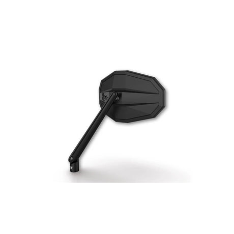 Lenkerspiegel Highsider Smart Straight, Schwarz, Alu & ABS, E-geprüft, M10
