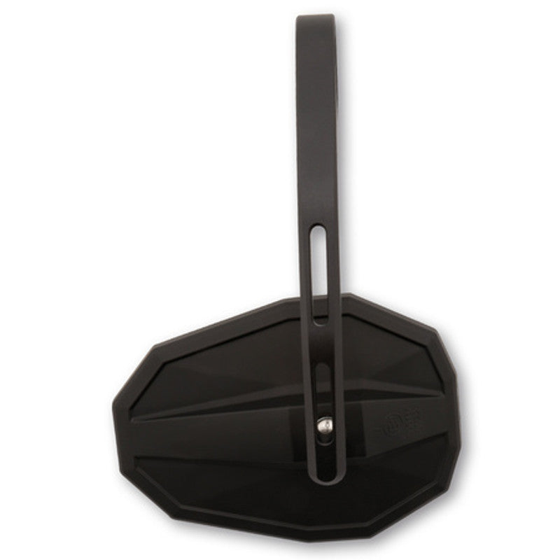 Lenkerendenspiegel HIGHSIDER SMART STRAIGHT lang, schwarz, Aufnahme Ø 30 x B 12 mm