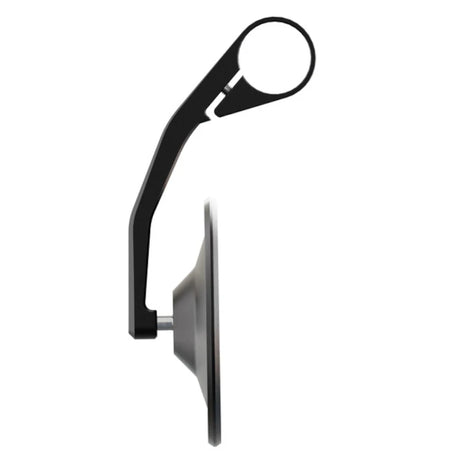 Lenkerendenspiegel Highsider Smart Circula-S, Schwarz, Aufnahme Ø30 x B12 mm
