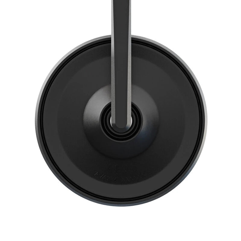 Lenkerendenspiegel Highsider Smart Circula-S, Schwarz, Aufnahme Ø30 x B12 mm