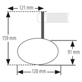Lenkerendenspiegel Highsider Pro Ventura-RS, Kurz, Schwarz, Ø 12-22 mm