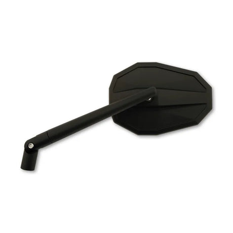 Verkleidungsspiegel Highsider Smart Straight schwarz, E-geprüft, ohne Adapter