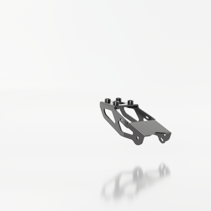 Kennzeichenhalter HIGHSIDER AKRON-RS Pro für Kawasaki Ninja ZX-4R /RR (2023-)