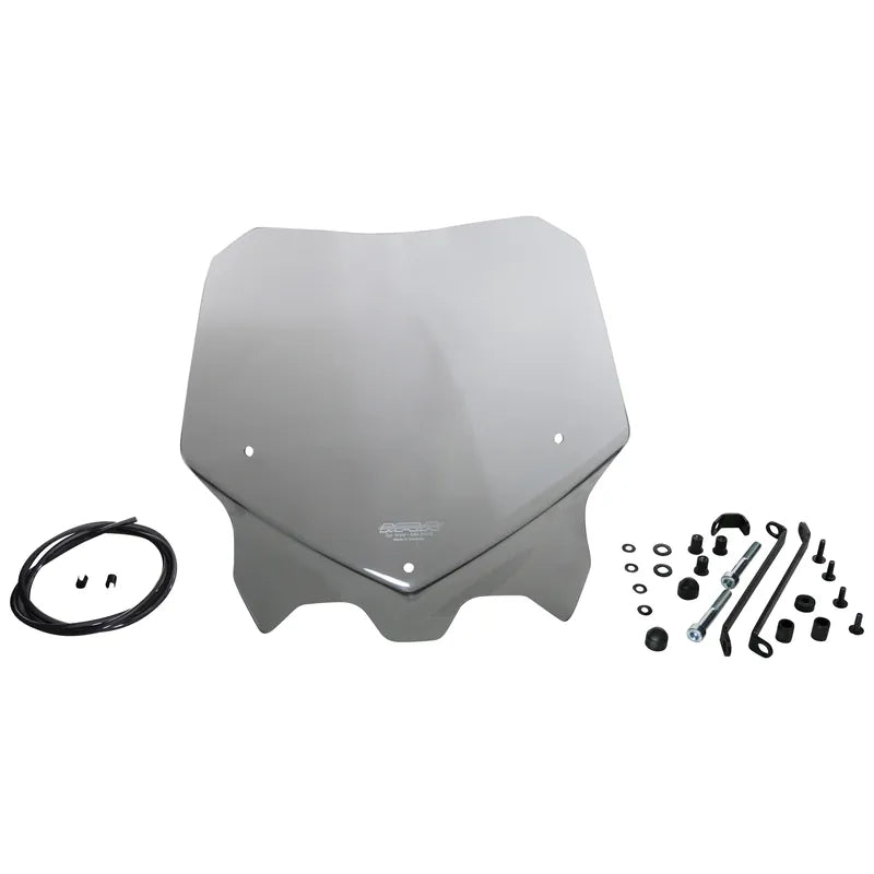 Motorrad Sportscheibe MRA Rauchgrau mit ABE