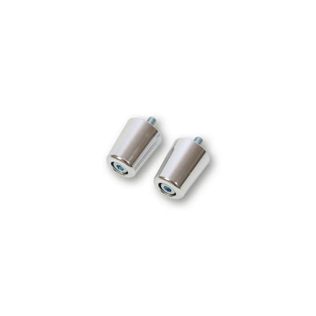 Lenkergewichte Highsider Smart, Chrom, Ø 31 mm, für Kawasaki Originallenker