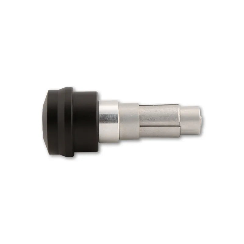 Lenkerenden Highsider Marano-LS mit Spiegelaufnahme, Schwarz, Klemmung 12-22 mm