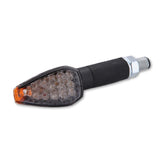LED-Blinker Paar Highsider Smart Peak, Lang, Schwarz, Klar, M10, E-geprüft, 12V/2W