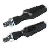 LED Blinker HIGHSIDER Smart Scuro mit Rück- & Bremslicht, Schwarz, Getönt