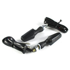 LED Blinker HIGHSIDER Smart Scuro mit Rück- & Bremslicht, Schwarz, Getönt