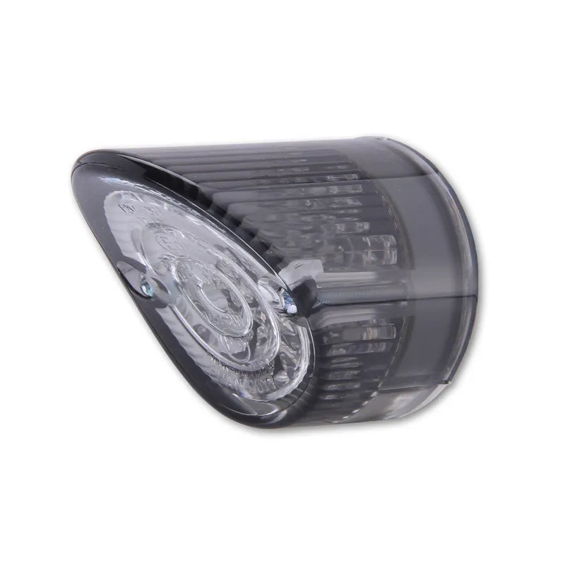 LED-Rücklicht Highsider Smart Nose mit Kennzeichenleuchte, Glas Getönt / Klar