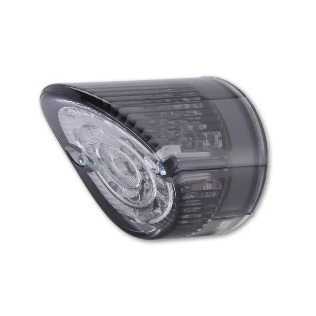 LED-Rücklicht Highsider Smart Nose mit Kennzeichenleuchte, Glas Getönt / Klar