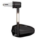 Lenkerendenspiegel mit LED Blinker Highsider Pro Victory, Schwarz, E-geprüft