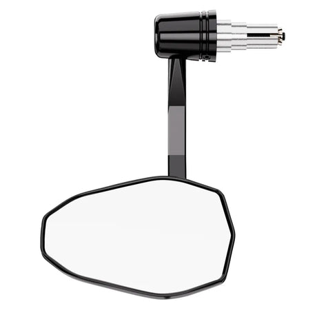 Lenkerendenspiegel mit LED Blinker Highsider Pro Victory, Schwarz, E-geprüft