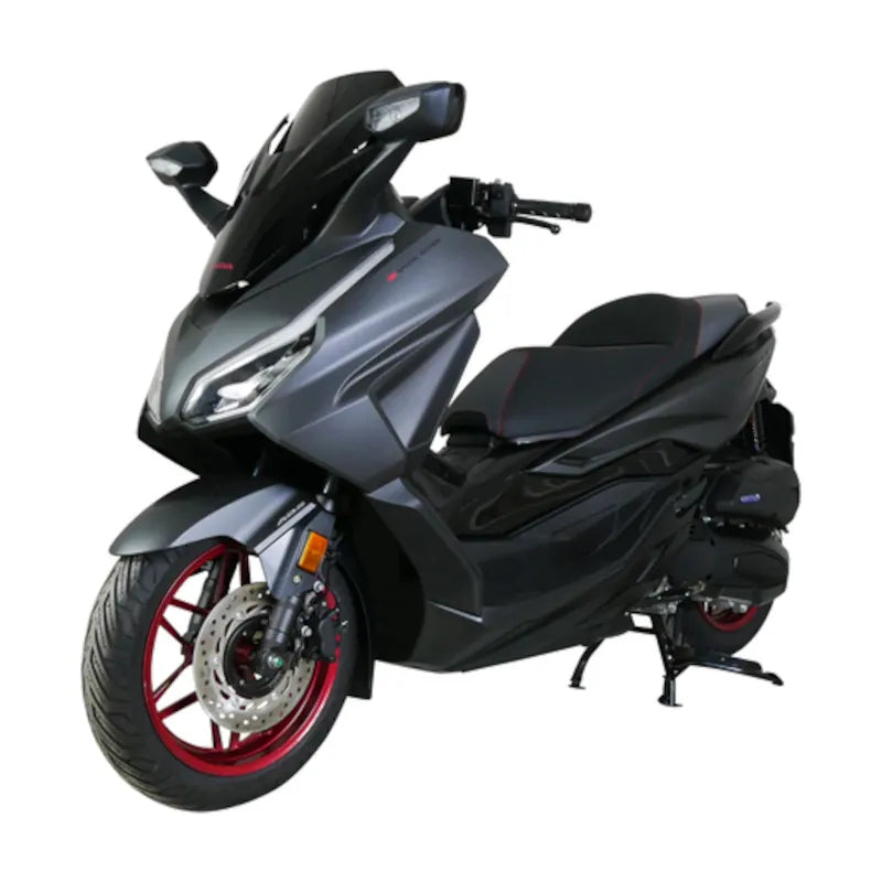 Motorrad Sportscheibe MRA Schwarz mit ABE