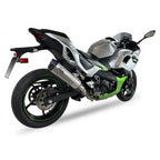 Endschalldämpfer IXIL Hexoval Xtrem für Kawasaki Z 400 /500 Ninja 400 /500