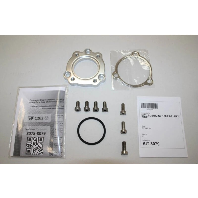 Endschalldämpfer links IXIL Hexoval Xtrem für Suzuki SV 1000 S /N (03-05)