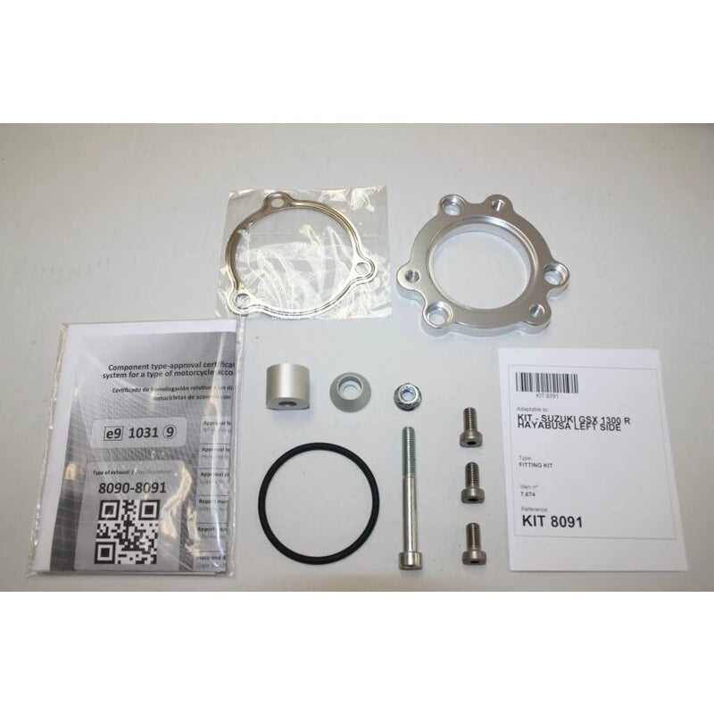 Endschalldämpfer links IXIL Hexoval Xtrem für Suzuki GSX-R 1300 Hayabusa (99-07)