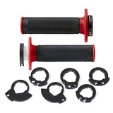 Griffgummi Paar Domino D-Lock D200, mit 6 Adapter, Länge 125/130 mm