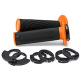 Griffgummi Paar Domino D-Lock D200, mit 6 Adapter, Länge 125/130 mm