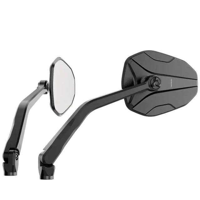 Lenkerspiegel Paar Highsider Victory-Ultra schwarz, Alu, E-geprüft, M10x1.25
