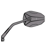 Lenkerspiegel Paar Highsider Victory-Ultra schwarz, Alu, E-geprüft, M10x1.25