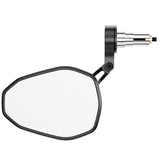 Lenkerendenspiegel Highsider Victory-Ultra Evo, Schwarz, E-geprüft, Ø 12-22 mm