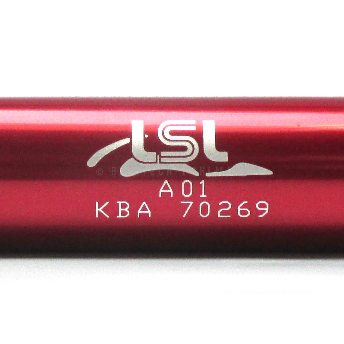 Alu Lenker SUPERBIKE, 7/8 Zoll, 76 cm, rot