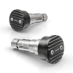 Lenkergewichte WAVE, schwarz, Klemmbereich 12-22 mm