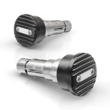 Lenkergewichte WAVE, silber, Klemmbereich 12-22 mm